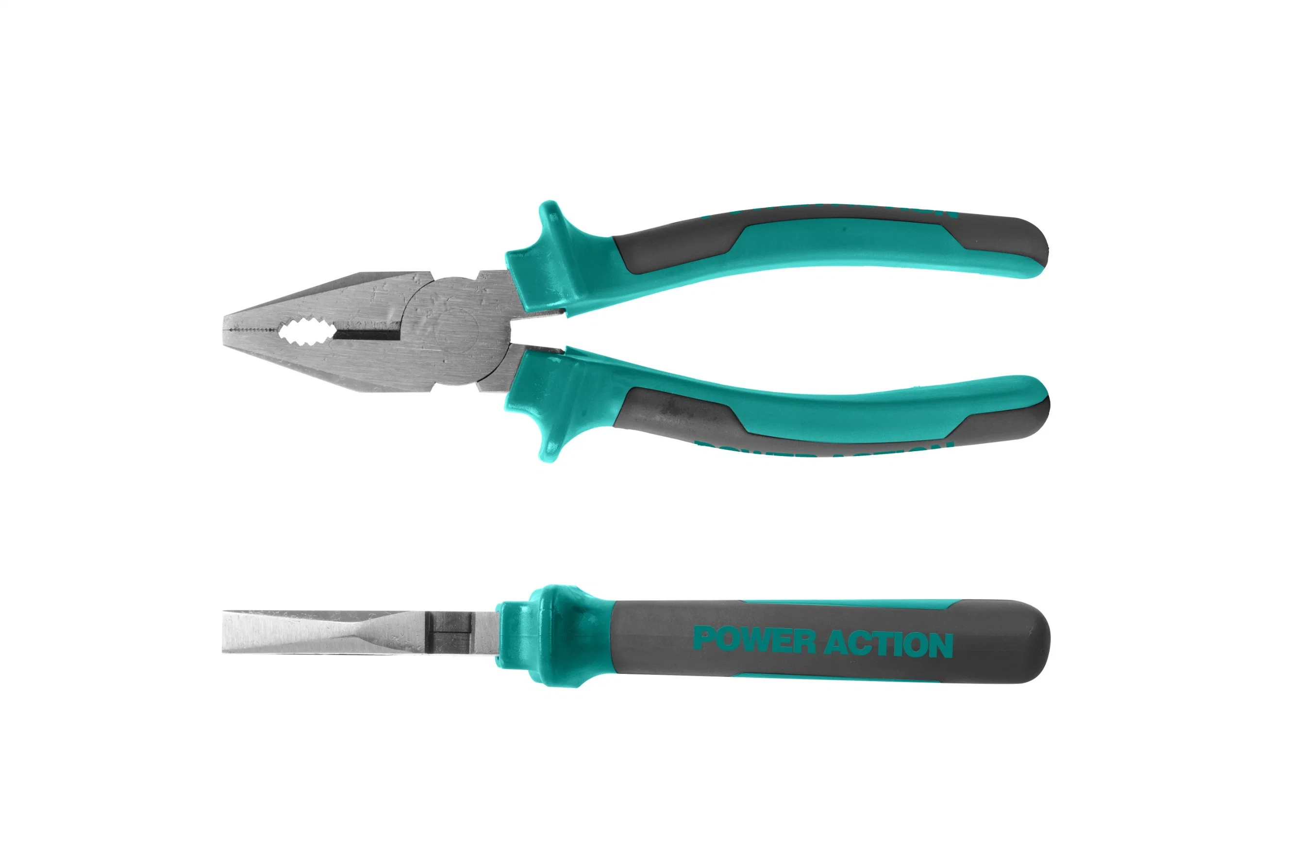 Power Action Combination Plier with TPR Handle