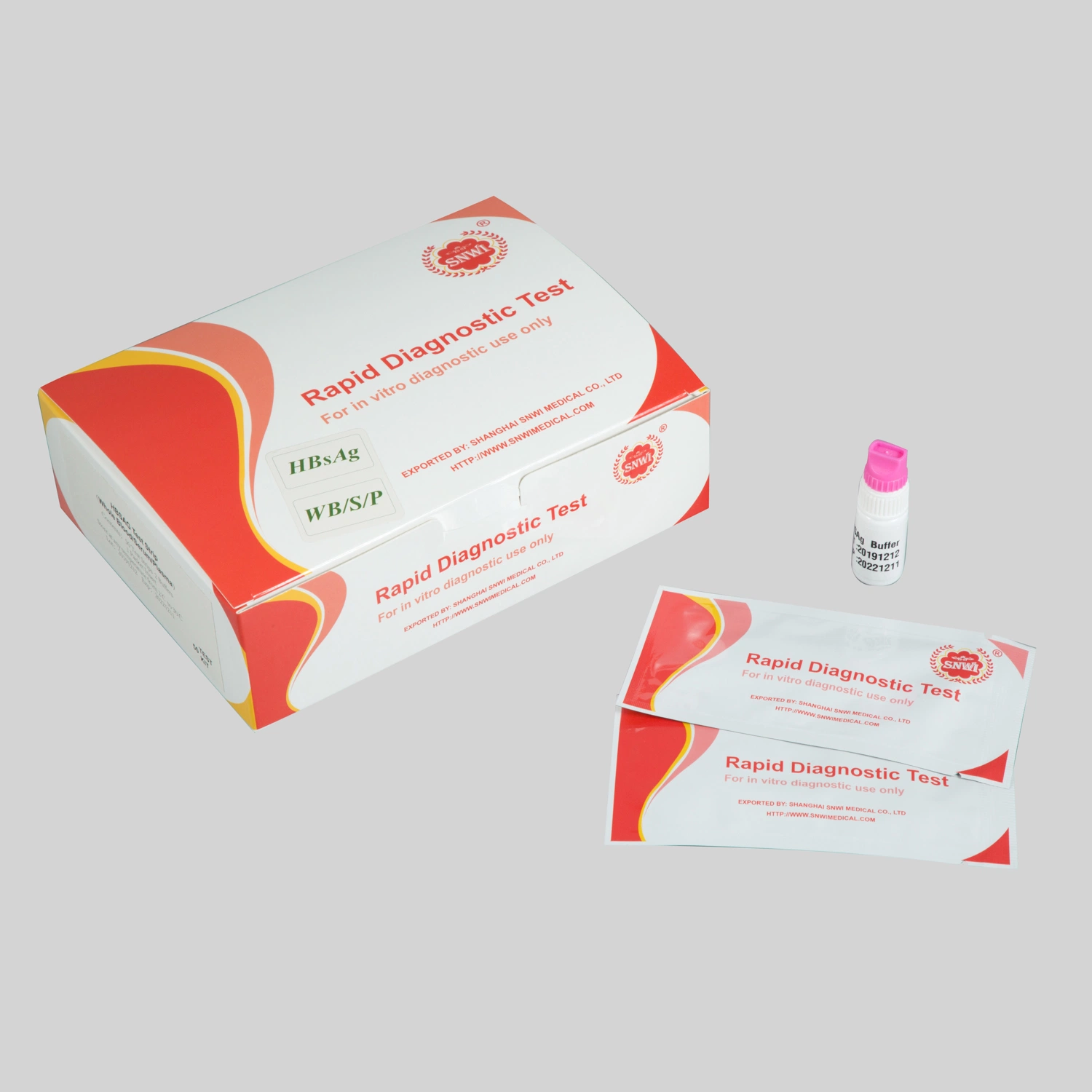 Rapid Diagnostic One Step Test Kit Malaria/HCV/Hbsag/HP/HIV/Typhoid Test Kit