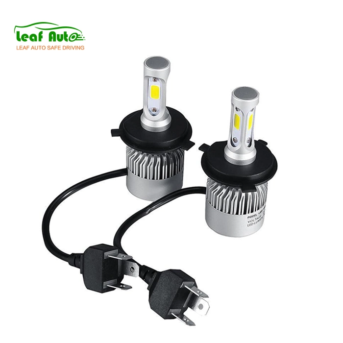 Kit de luces LED de Luces S9 S2 LED linterna frontal LED para coche H4 H7 H11 H8 HB4 H1 H3 9005 FOCOS LED Juego DE CREE S6