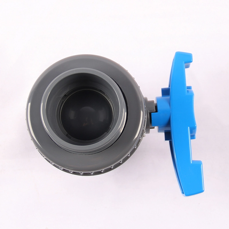 UPVC Pipe PP Compression Fitting DN20 PVC Boat Handle Union Ball Valve