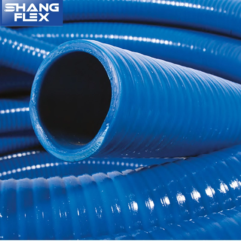 Flexible Heavy Duty PVC Water Suction Delivery Hose Ventilation Ducting Hose