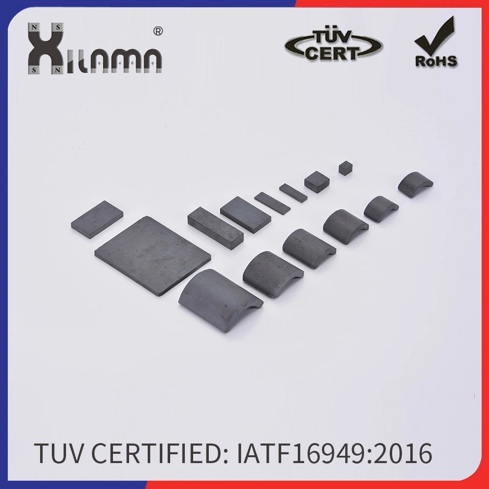 Industrial Field Ferrite Custom Ceramic Magnets Wholesale with Ts16949