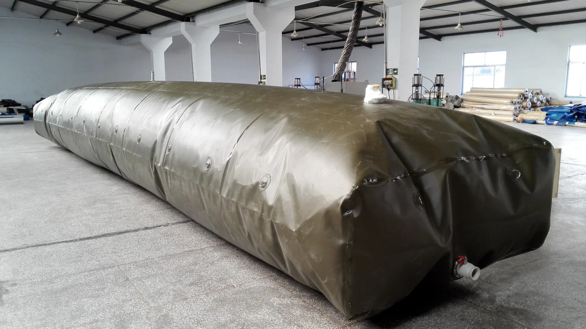 3000L 800 Gallon Reservoir PVC Tarpaulin Inflatable Foldable Flexible Water Storage Bladders Pillow Tank