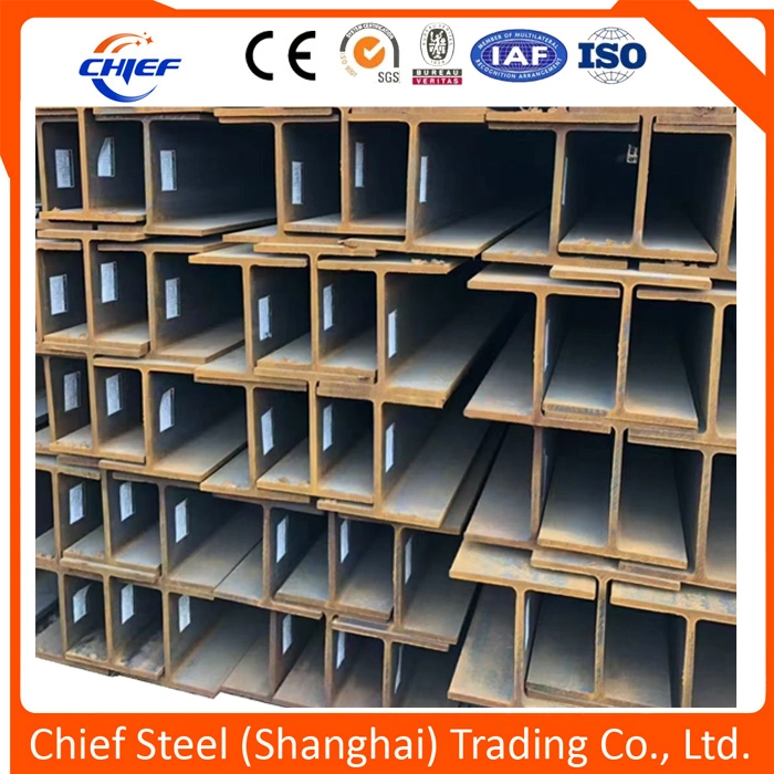 Made in China Manufacturer Good Quality Black Carbon Mild Steel H Beam Price Hot Selling China Suppliers Steel Structure Welding H Beam Sizes