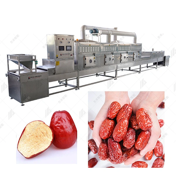 Factory Low Price Microwave Drying Red Dates Machine