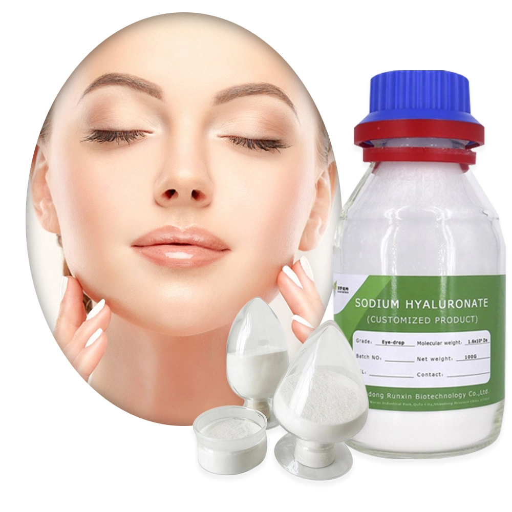 Original Factory Low Molecular Weight Zutaten Gesicht Haut Haarpflege Rohstoffe Pulver Hyaluronsäure