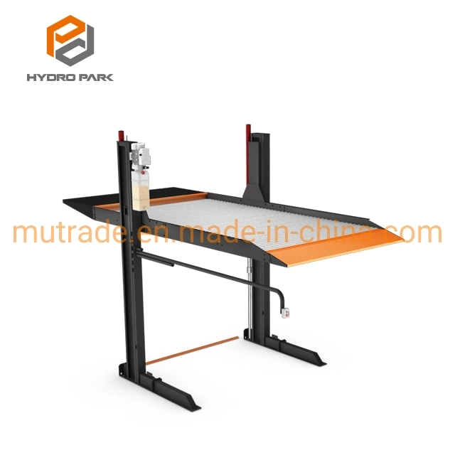 Best Quality 2.3t Two Post Parking Lift Double Floor Car Parking System for Office Price