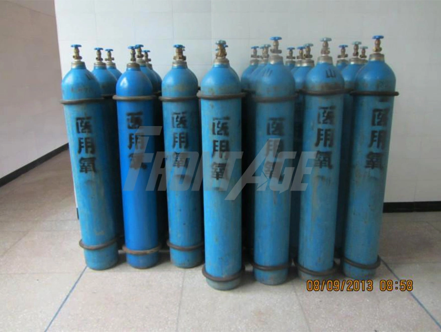Cylindre de gaz d'oxygène thérapeutique pour les patients hospitalisés
