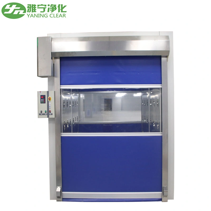 Yaning Customized Auto Sliding or Rollup Door Cargo Air Shower