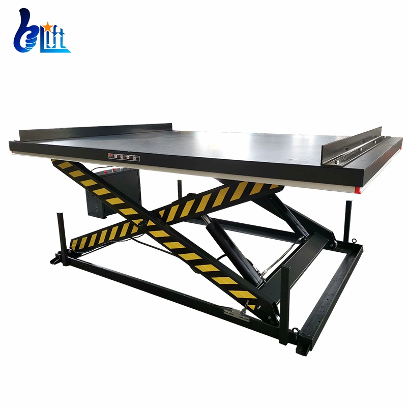 Hydraulic Table Lift 8800lbs Smart Scissor Lift Table Stationary Scissor Cargo Lift