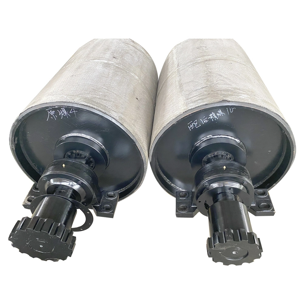 JIS Standard Belt Conveyor Bend Pulley for Fertilizer Plant