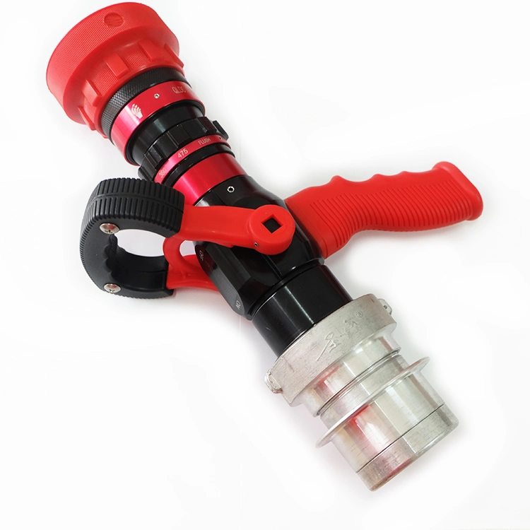 700lpm 1.5-3inch Multifunctional Selectable Gallonage Fire Nozzle Automatic Fire Hose Nozzle for Fire Rescue Firefighting