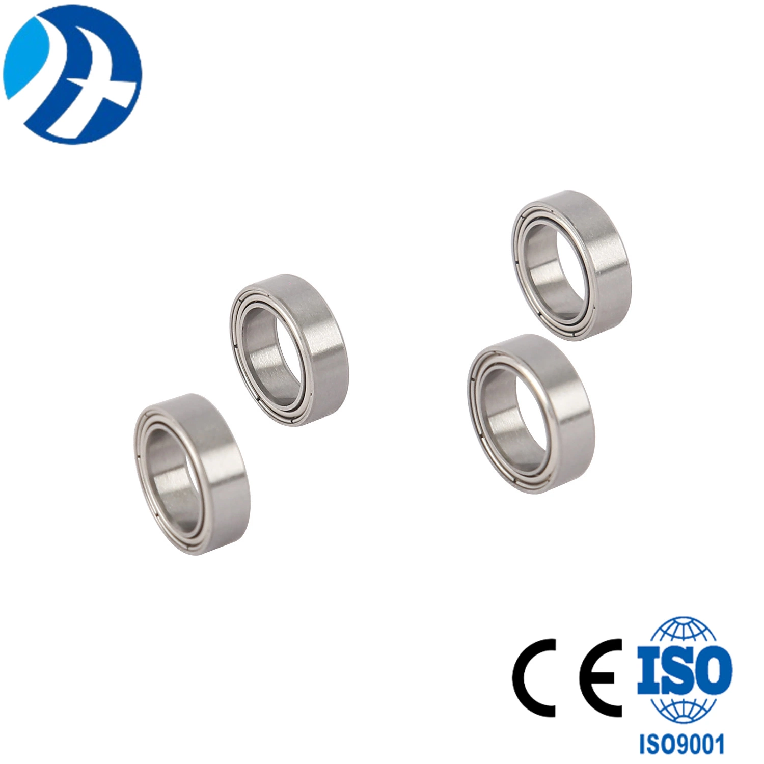 Type 671 Mini Light Unique Deep Groove Ball Bearing for Small Silent Motor with High Rpm Size 1*2*1mm