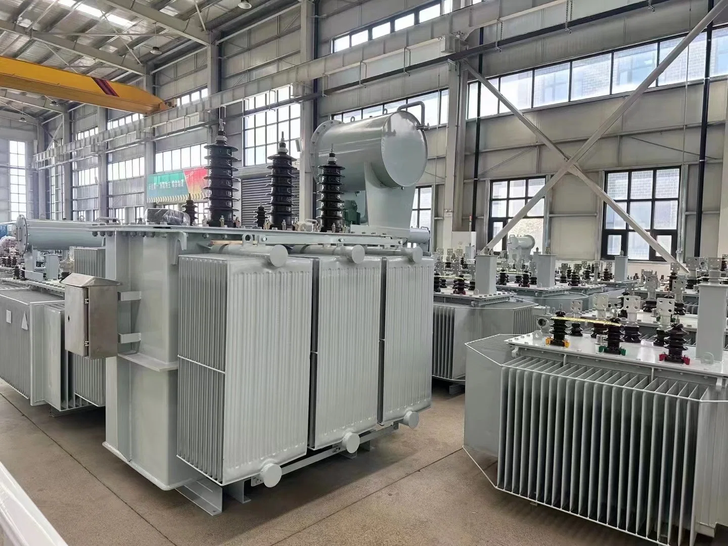 Full Copper Winding 100kVA 10kv to 0.4kv 3 Phase Oil Immersed Transformer