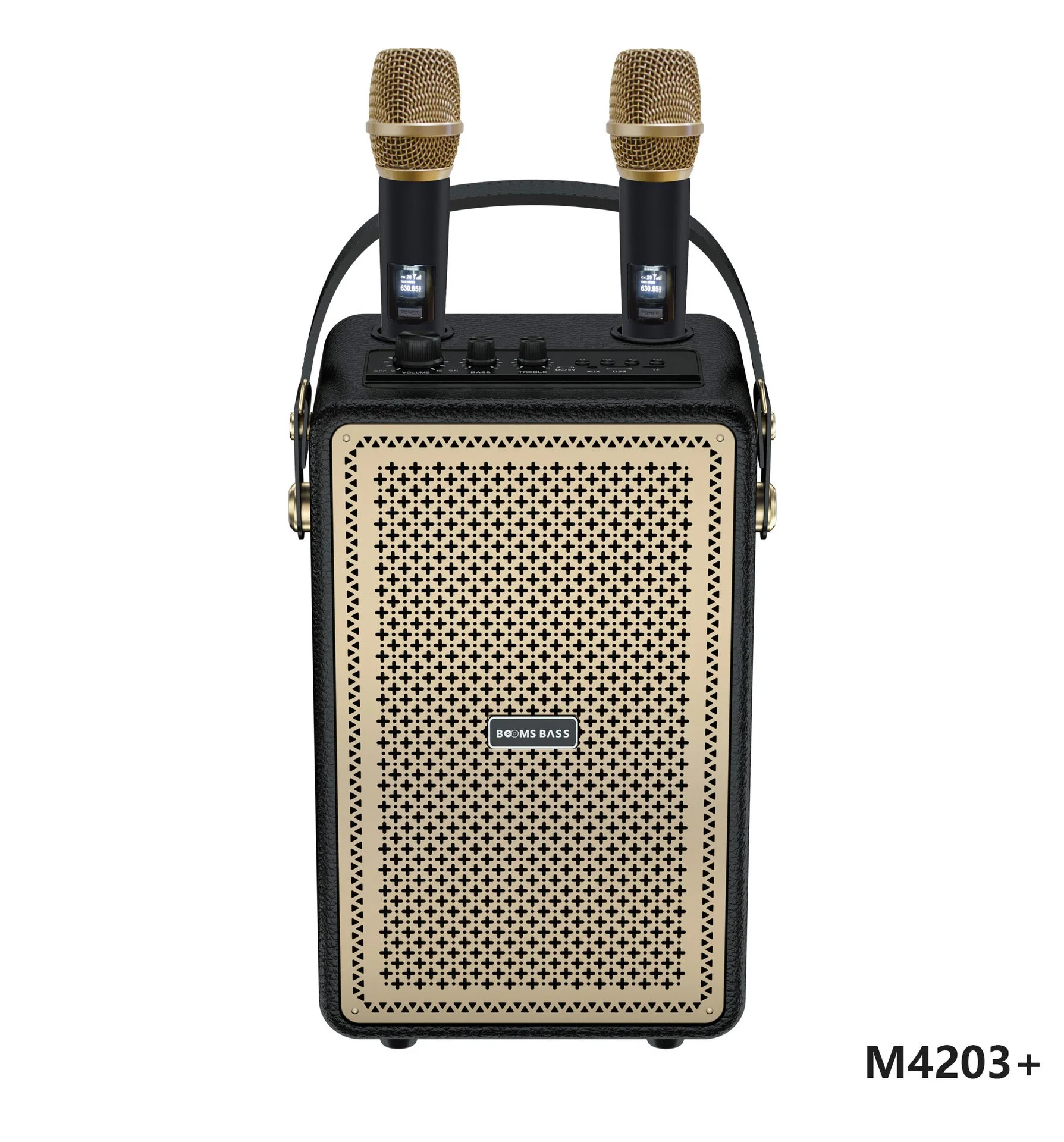 M4203+Boomsbass Wireless глубокие басы для использования вне помещений группа Bluetooth караоке LV динамик Vintage