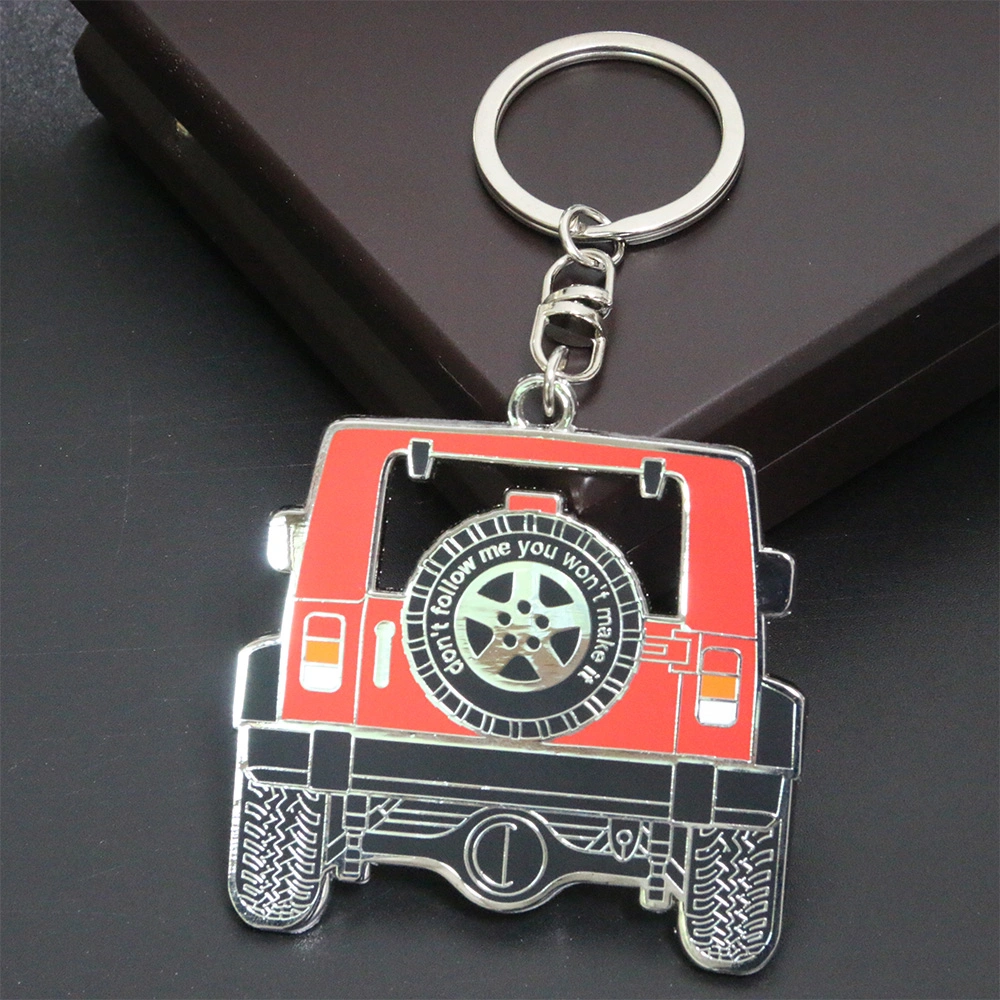 Professional Custom Fashion Gifts Key Ring Metal Cartoon Cute Kid Toy Key Cover Mitsubishi Cover Suzuki Love Auto Keychain Metal with Any Design