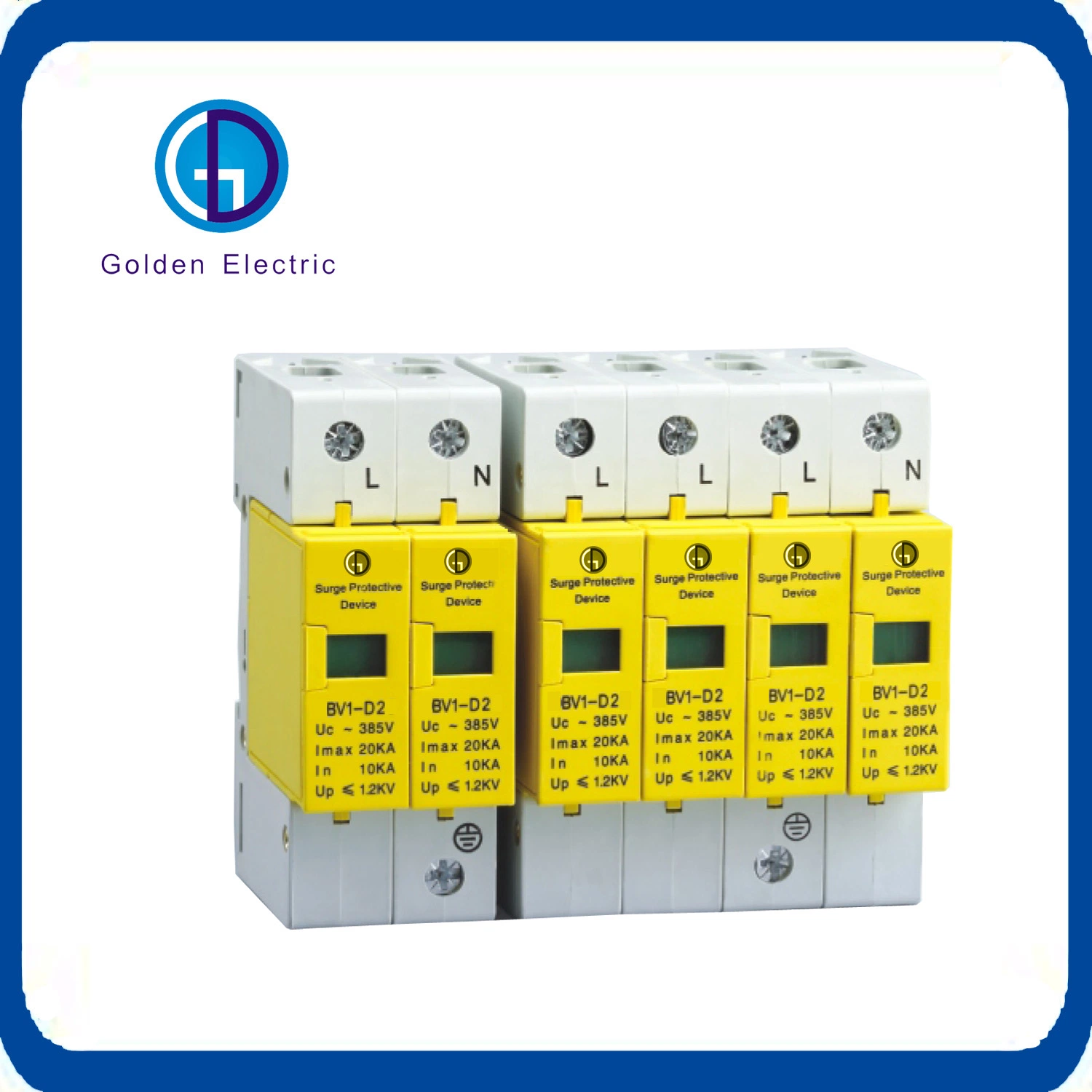 40ka 385V Surge Arrester Lightning Arrester Surge Protector with Ce