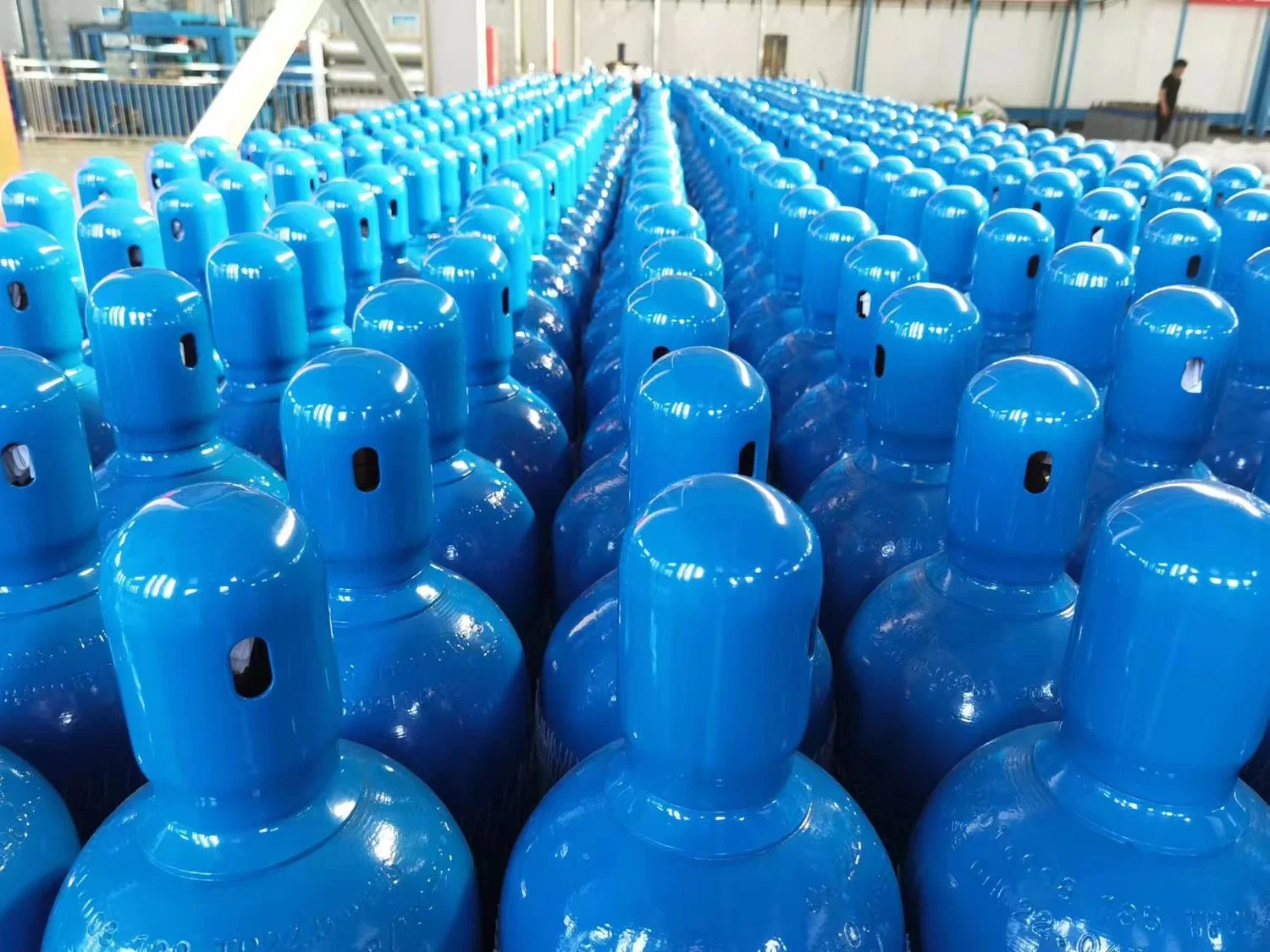 High Pressure Steel Gas Cylinder Oxygen CO2 Nitrogen Argon Gas Tank Gas Cylinder