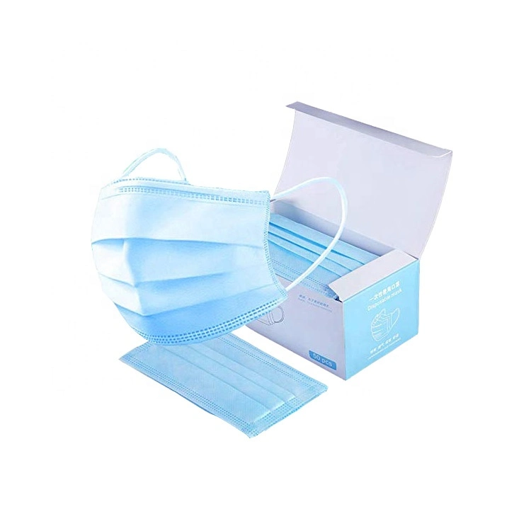 Fast Delivery 3 Ply Disposable Protective Face Mask