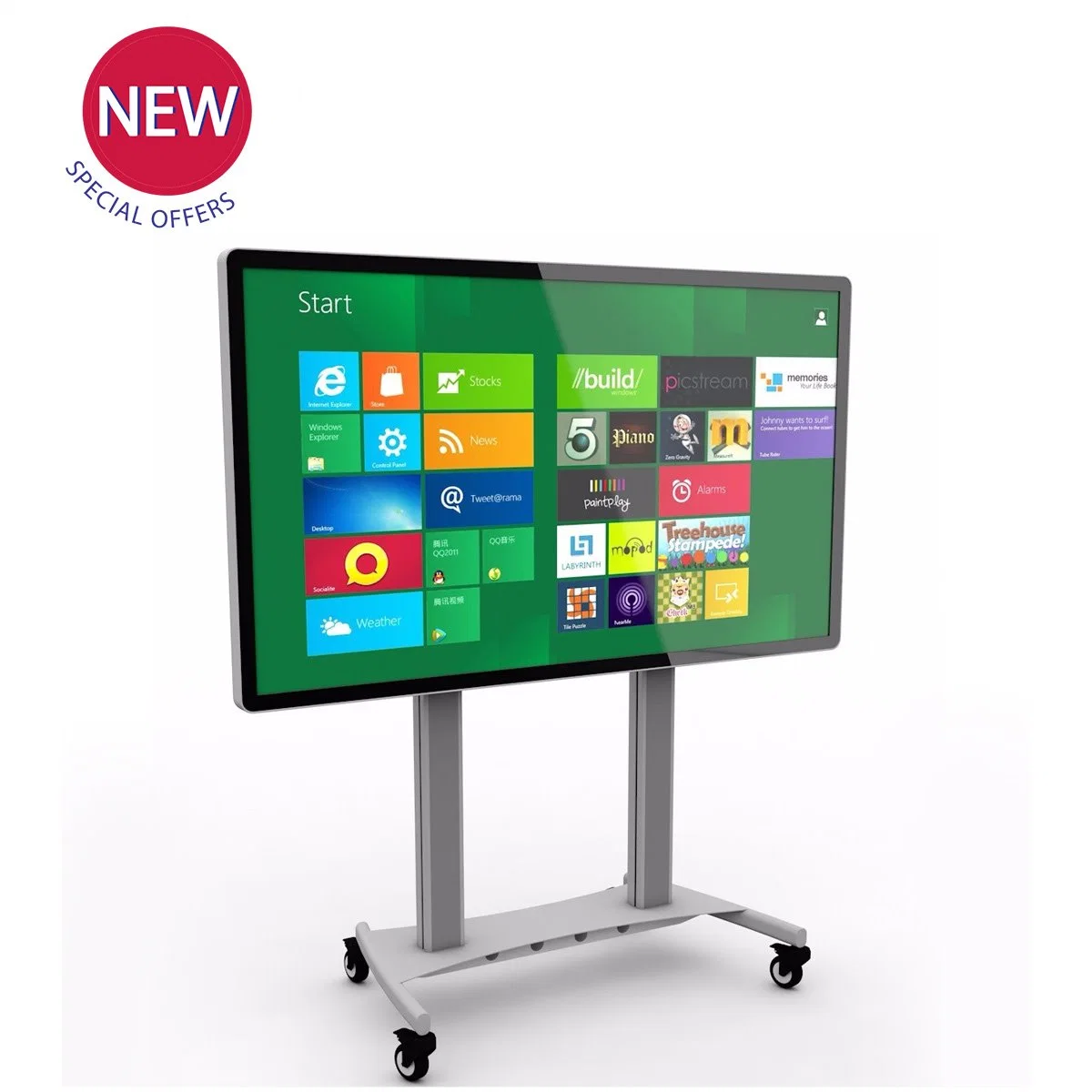 Wholesale/Supplier 55 Inch Digital Touch Big Screen Advertising Video Media Tablet PC Player with WiFi 4G