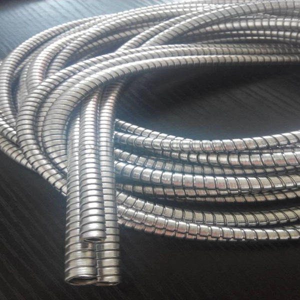 Stainless Steel Flexible Interlock Conduit, Good Sealing Ss 316L Interlock Conduit Manufacturer#