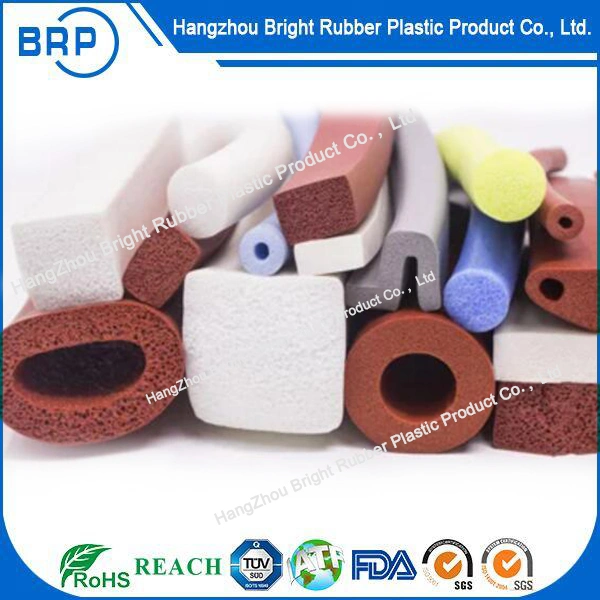 Flexible Silicone Foam Cord / Sponge Silicone Rubber Cord