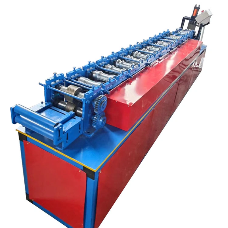 Low Price Roll-up Rolling Garage Door Slat Roller Shutter Door Strip Production Line Roll Forming Machine Making