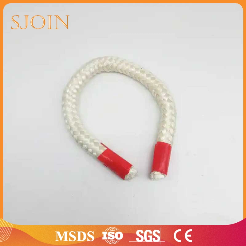 5mm 8mm 10mm 20mm 25mm 30mm Thermal Insulation Fireproof Fireplace Round Square Insulation Material Woven Sealing Rope Glass Fiber Rope Refractory Rope