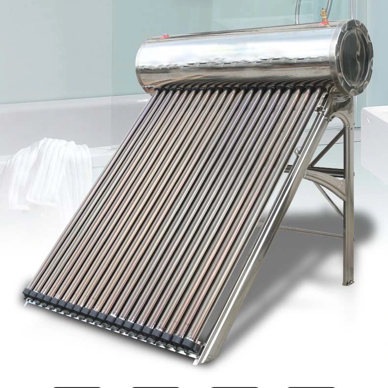 Solar Water Heater Residential Electric Water Heaters Home Portable Products, Inner Tank Hot Bath Solar Energy Geyser Indoor Water Heater