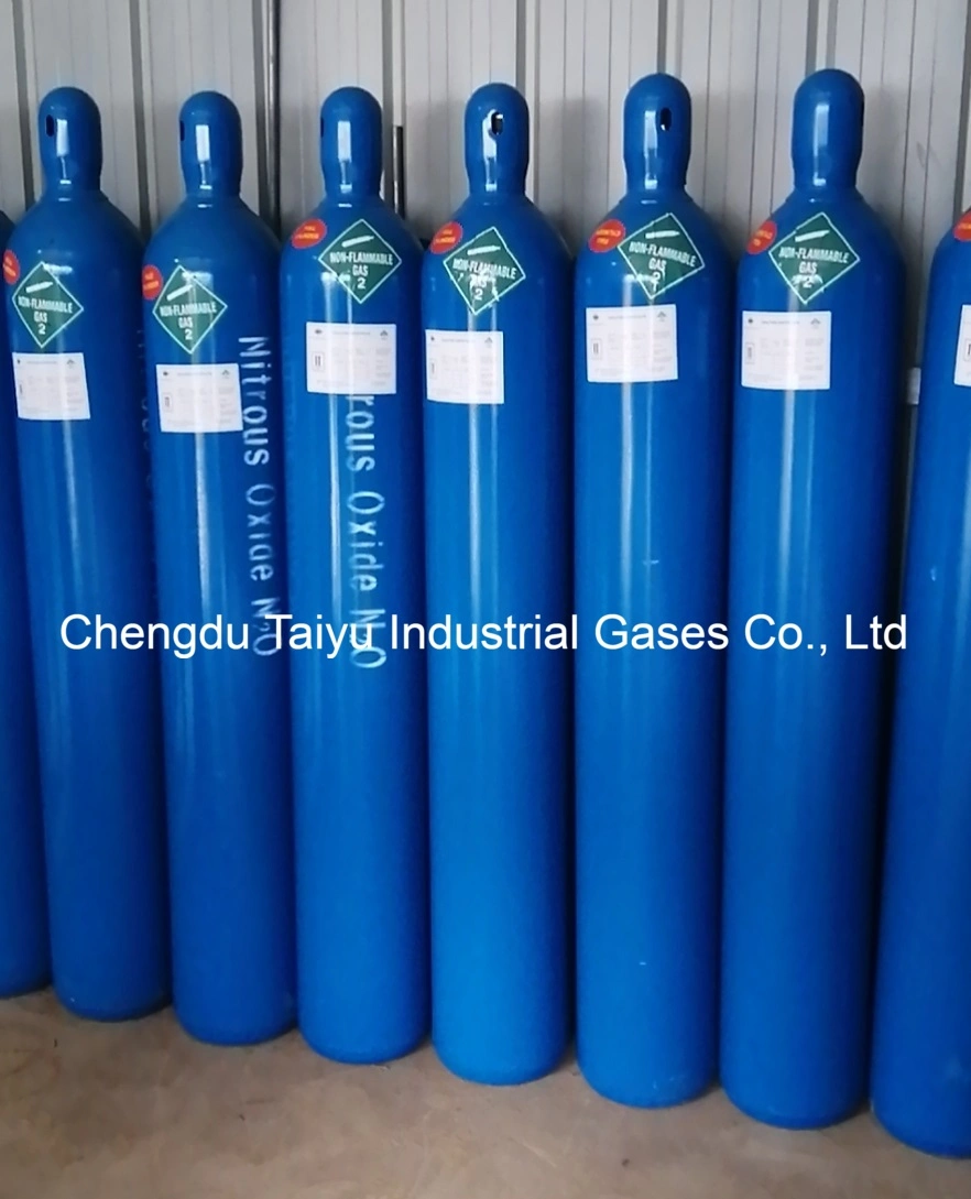 99.9% Purity Medical Grade Nitrous Oxide 24kg/40L Cylinder N2o Gas Hot-Sale in Italy Market