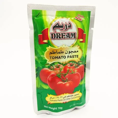 Nouvelles de la sauce tomate et de la pâte de tomate ketchup à la vente