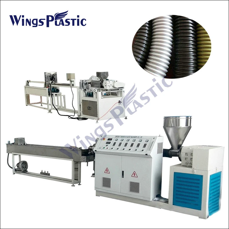 EVA PE Vacuum Hose Production Line / Vacuum Cleaner Hose Extrusion Line