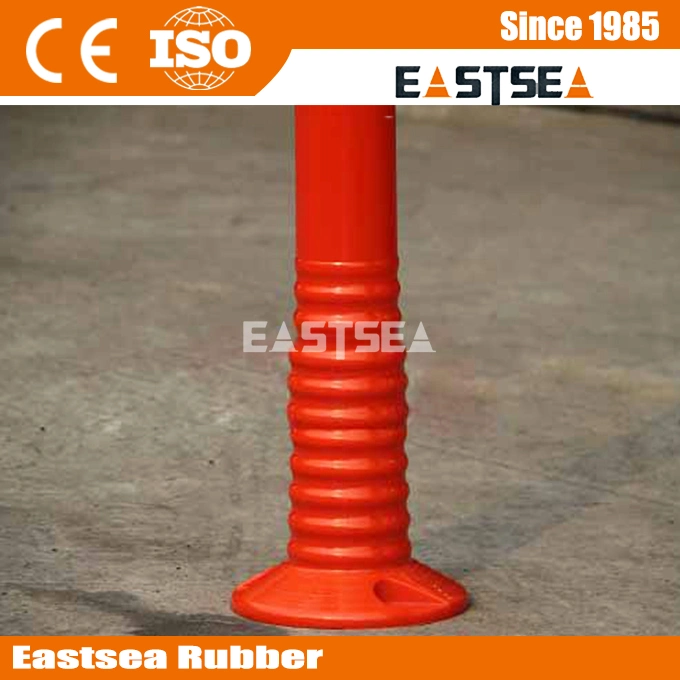 Orange Road PU del Delineador Flexible Advertencia Baliza