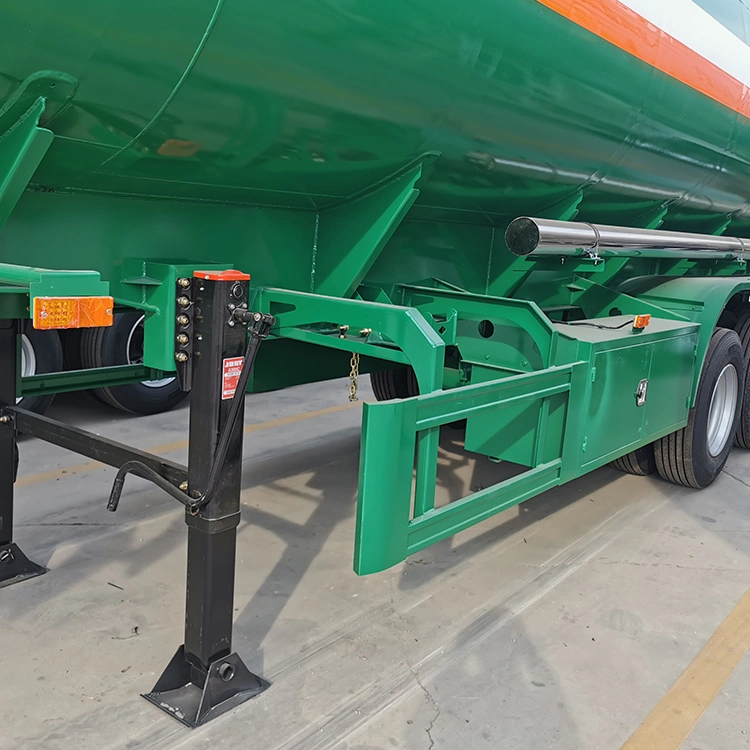 Hot-Selling Oil Tank Semi-Trailer Aluminum Alloy Large-Capacity Transportation Liquid