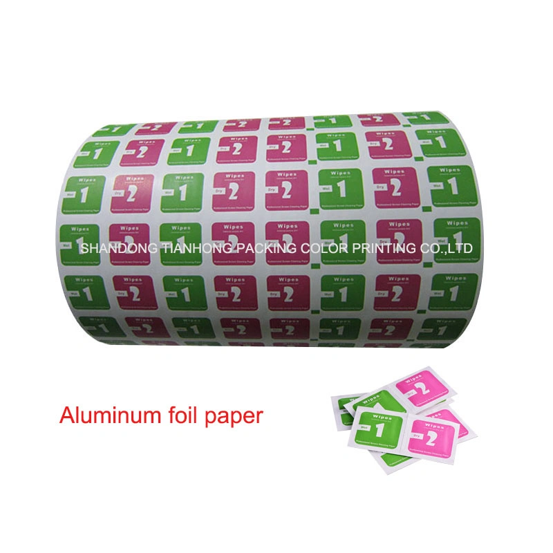 Aluminum Foil Laminated Packaging Paper for Disposable Alcohol Swabs