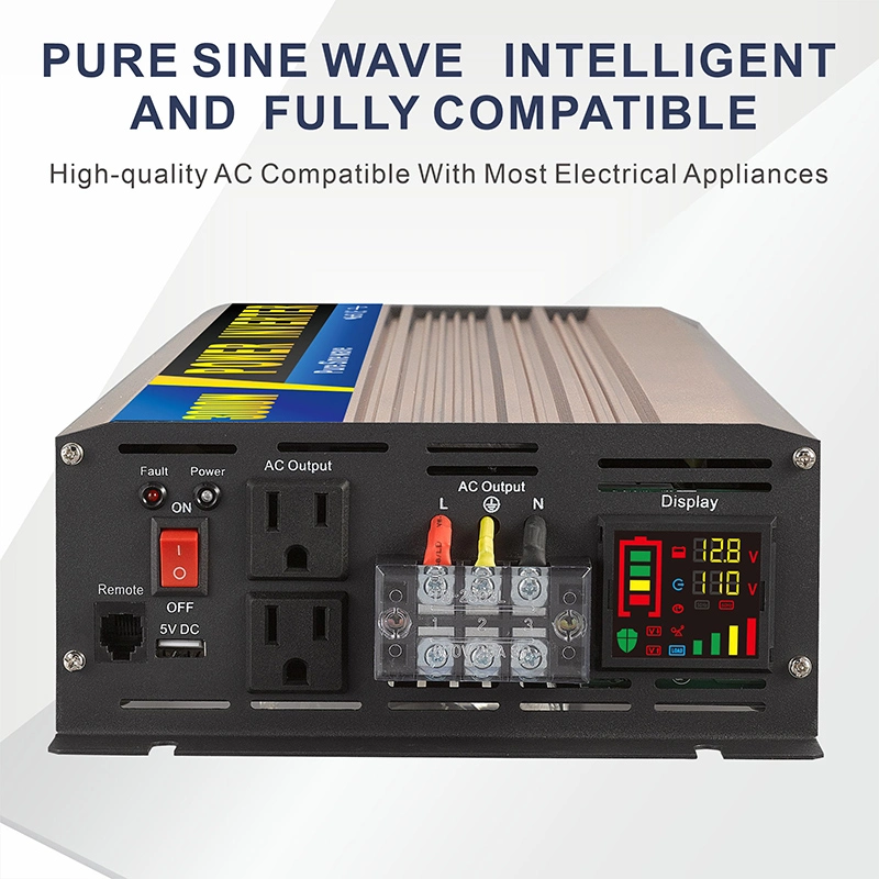 12V/24V/48V Tp 110V/220V DC/AC Pure Sine Wave Inverter 3kw FCC CE CCC 3kw Power Inverter