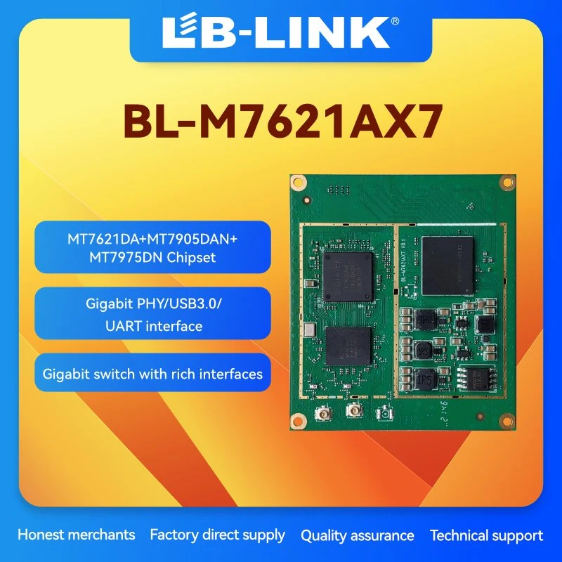 LB-LINK BL-M7621AX7 2T2R 802,11 a/b/g/n/ac/AX WIFI6+AP módulo USB