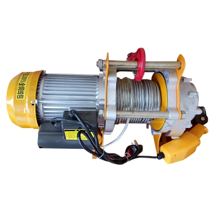 Cheap Price Quiet Steel Wire Rope Electric Hoist Winch with 1.5 Ton Load Weight