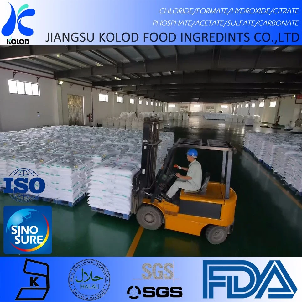 China Manufacturer Good Price Food Additive Potassium Acetate Anhy