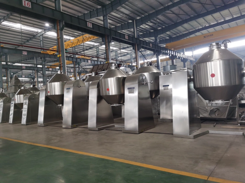 0.3MPa Design Pressure of Jacket Szg-5000 Double Conical Rotary Vacuum Drying Machine for Titanium/Ferric Mine