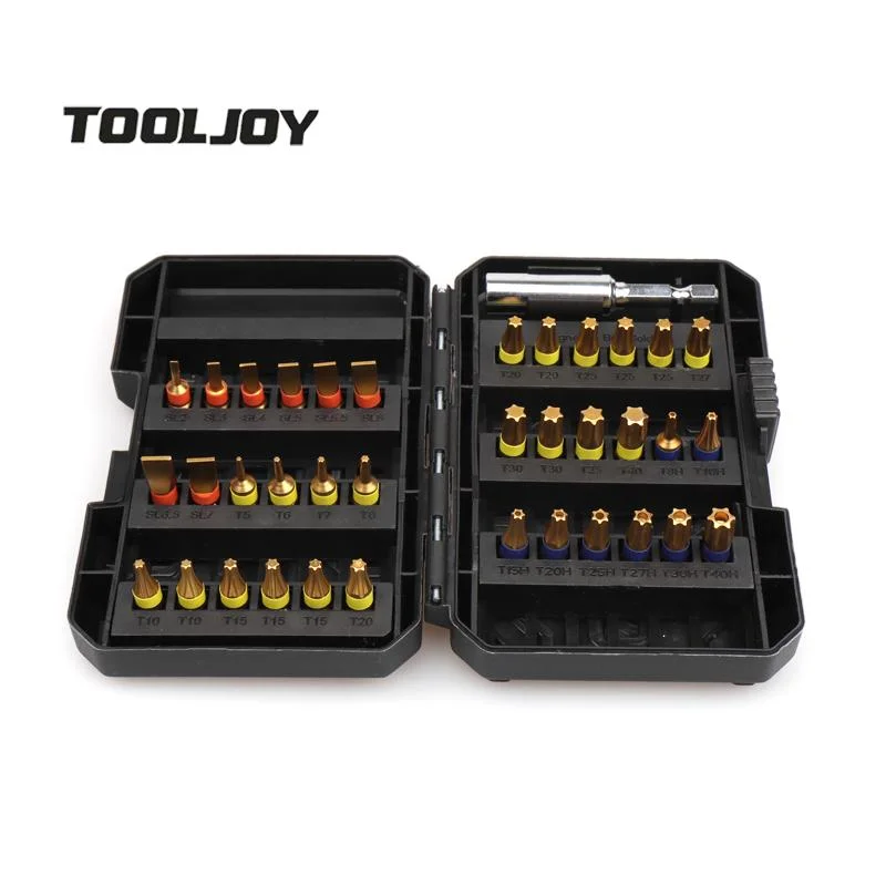 Professional Great Quality Screwdriver Bit S2 Repair Tools High Hardness Magnetic Screwdriver Bit Set