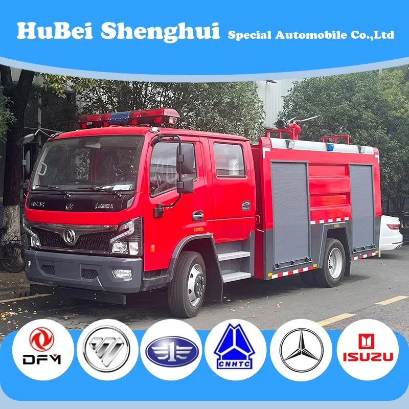 Chinesische Feuerwehrauto 5000L 8000L Feuerwehr Ausrüstung Special LKW Schaum und Wassertank Feuerwehr LKW mit gut Qualität und günstiger Preis