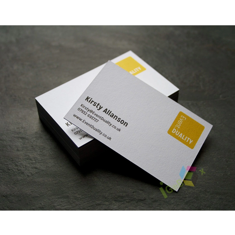 Custom Matte Printed Gold Stamping Personal Logo Business Card