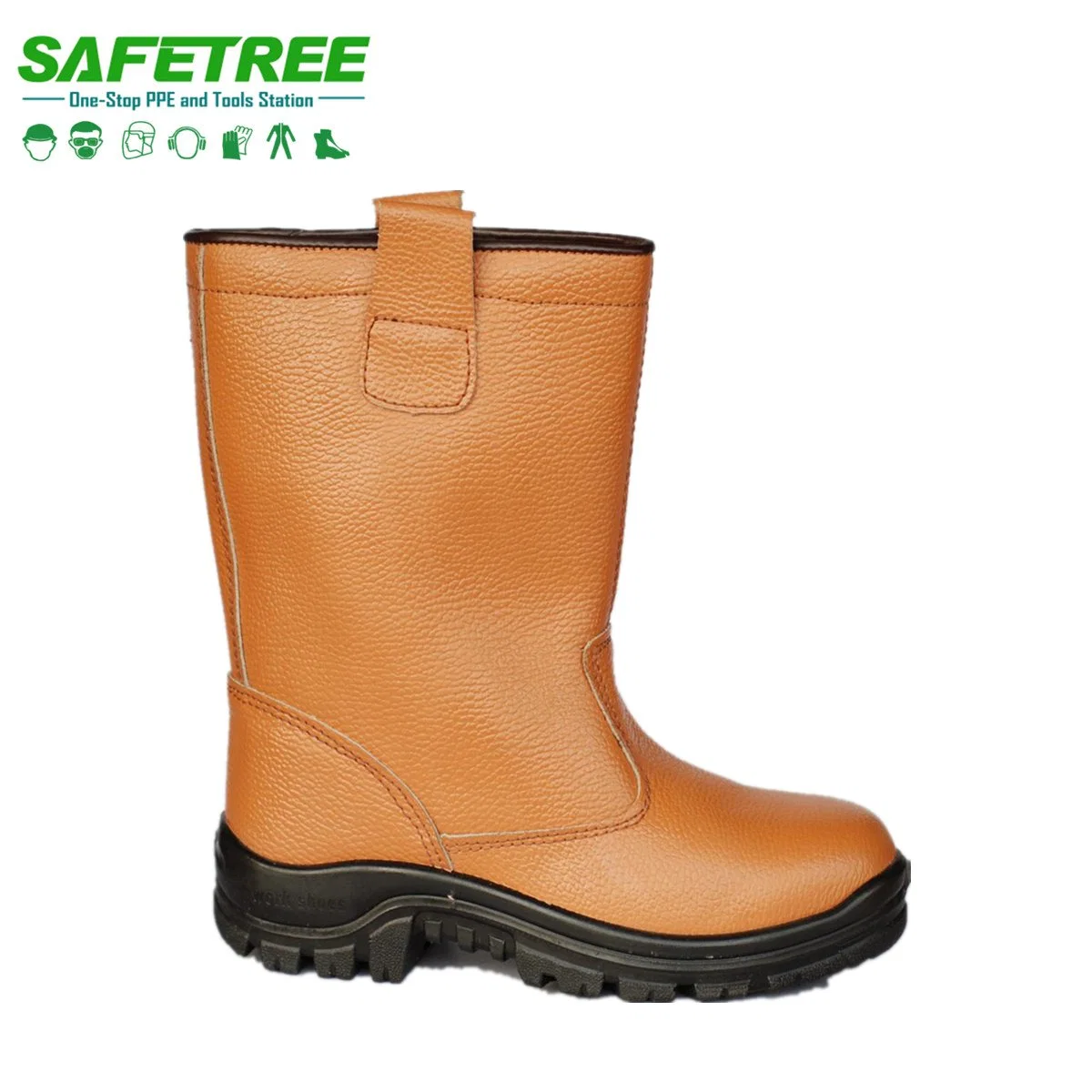 CE En20345 Water-Proof High Cut Safety Boots Steel Toe Buffalo Safety Boots