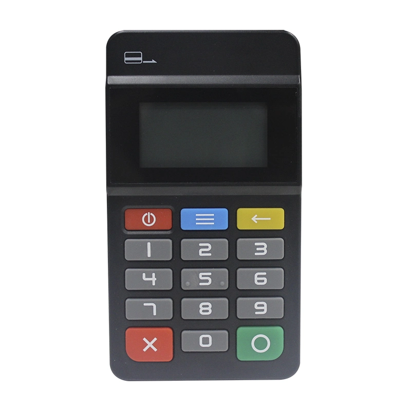 Plastique POS Portable Mini Lecteur Smart Card Reader Pinpad.