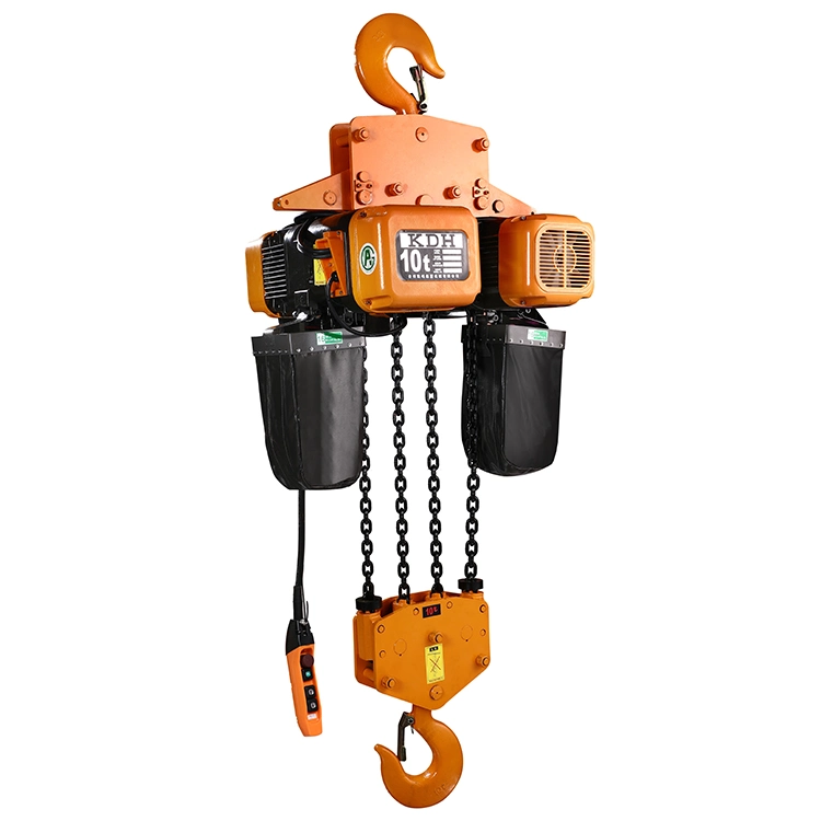 10 Ton Electric Chain Hoist with High Working Efficiency and Long Working Life Hook