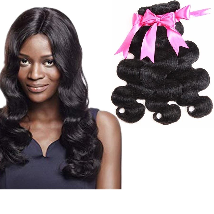 Indian Bodywave Virgin Natural Remy Human Hair Weft