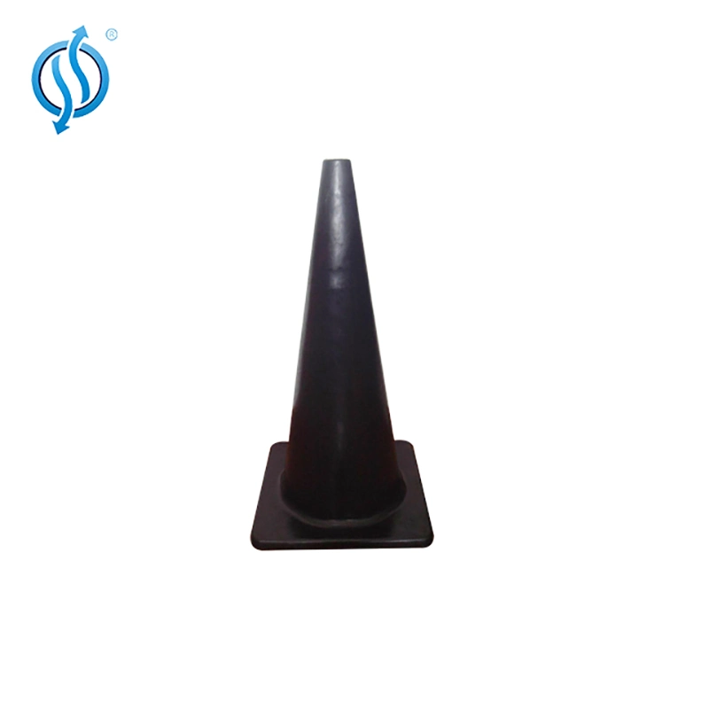 Red & White Traffic Safety High Density Rubber Cone