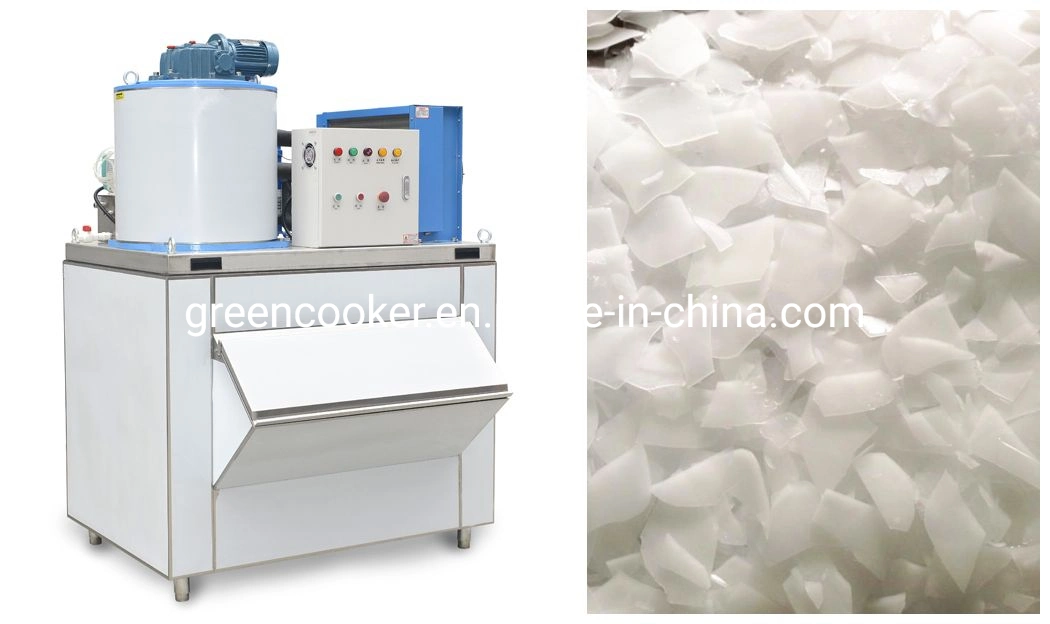 Air Cooling Fishing Equipment Ice Flake Making Machine with 380V/50Hz