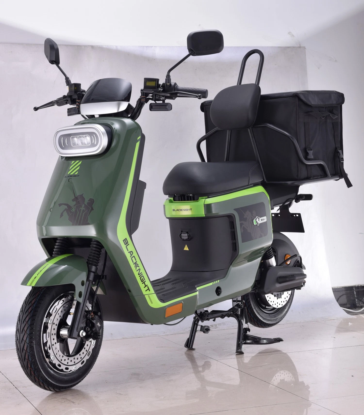 High Performance Cargo E-Bike for Food Delivery Green Power Electric Pizza Bike